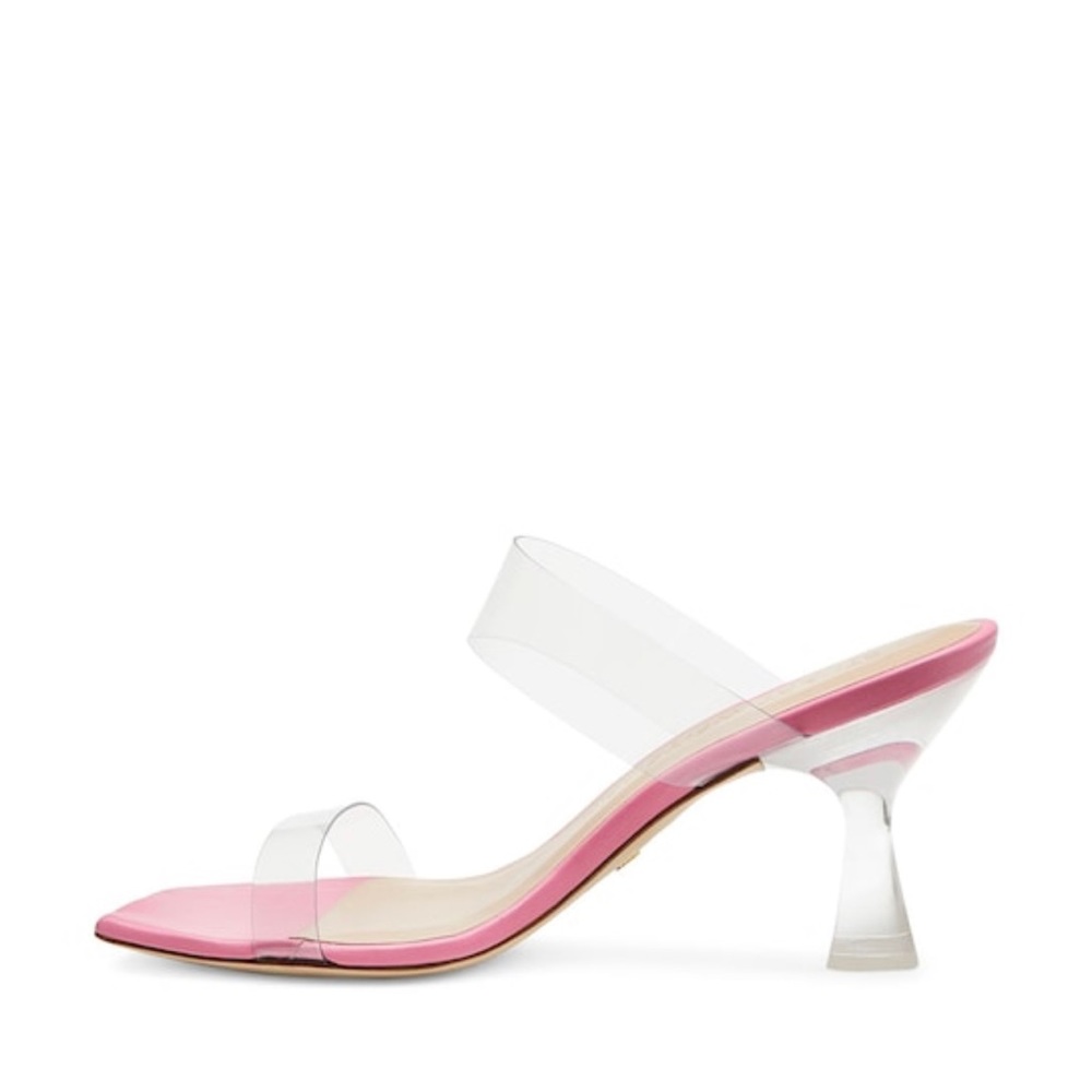 Stuart Weitzman Clear Slide Sandal. - image 5